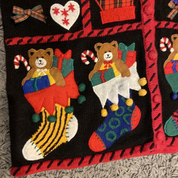 Designers Original Studio Christmas Sweater Size S - Picture 4 of 15